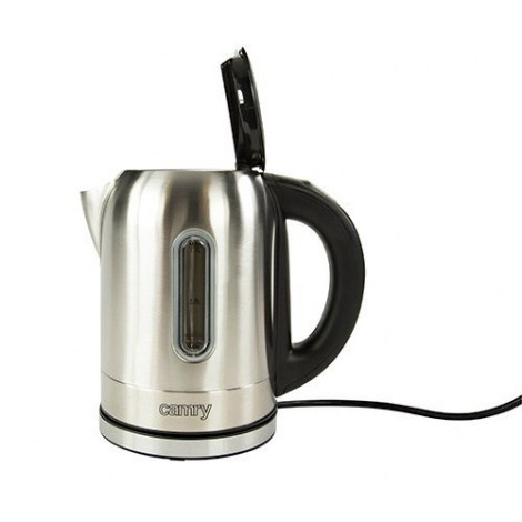 Camry | Kettle | CR 1253 | With electronic control | 2200 W | 1.7 L | Stainless steel | 360° rotational base | Stainless steel - 4